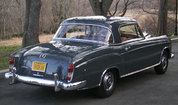 Image of a 1959 Mercedes Benz 220S Coupe